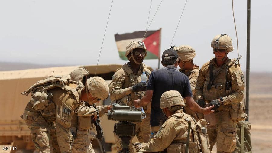 جنود في مناورات عسكرية