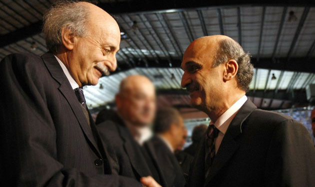 جنبلاط يشكر جعجع على موقفه&nbsp;المتضامن