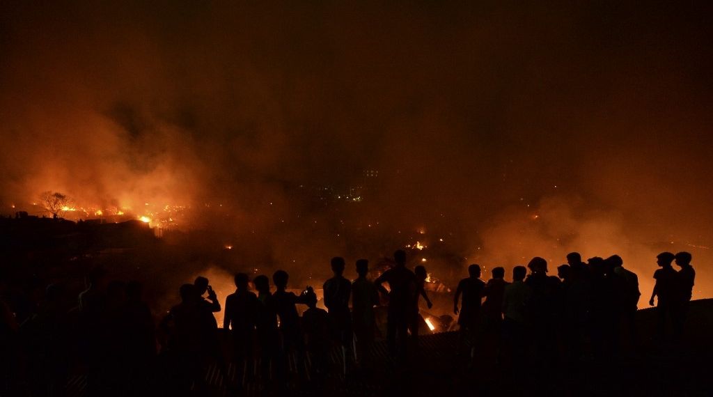 حريق يلتهم 15 ألف منزل في حي فقير&nbsp;ببنغلادش