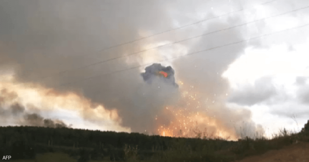 قتلى وجرحى في انفجار بقاعدة إطلاق صواريخ&nbsp;روسية