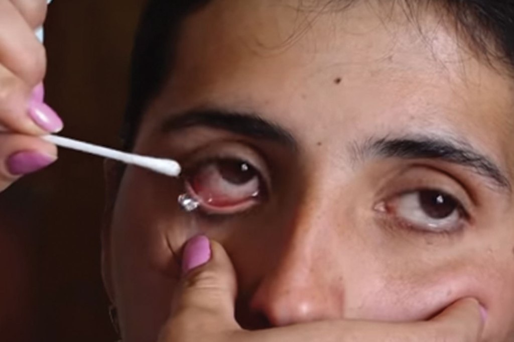 فتاة أرمينية دموع كريستال