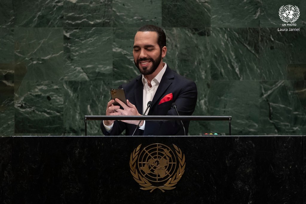 نجيب أبوكيلة رئيس السلفادور بالأمم المتحدة