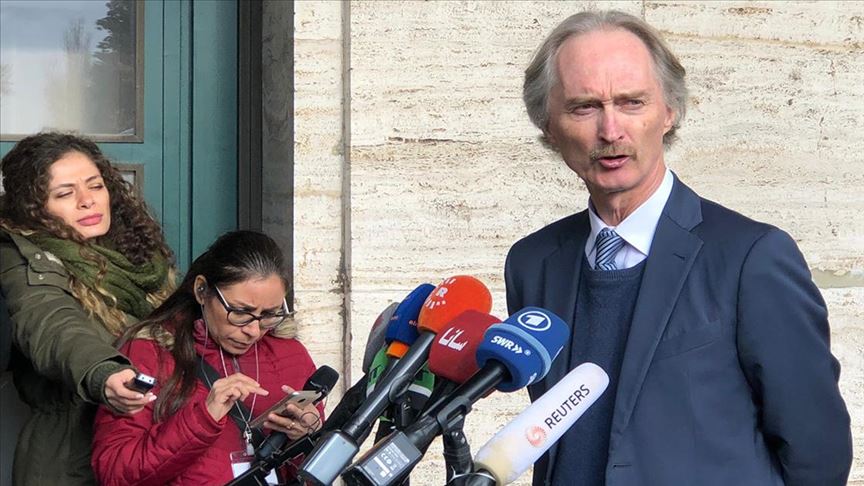 المبعوث الدولي يعلن فشل الجولة الثانية للجنة&nbsp;الدستورية