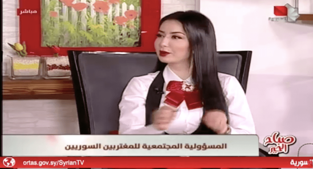 تهامة بيرقدار من “أورينت” إلى تلفزيون نظام&nbsp;الأسد