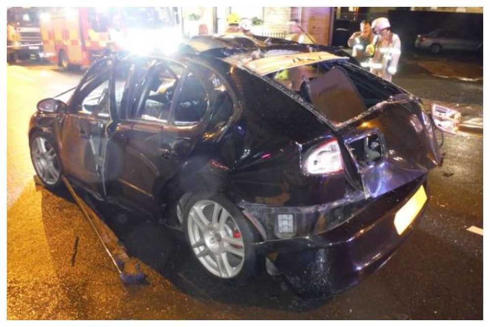 معطر جو يؤدي إلى انفجار&nbsp;سيارة