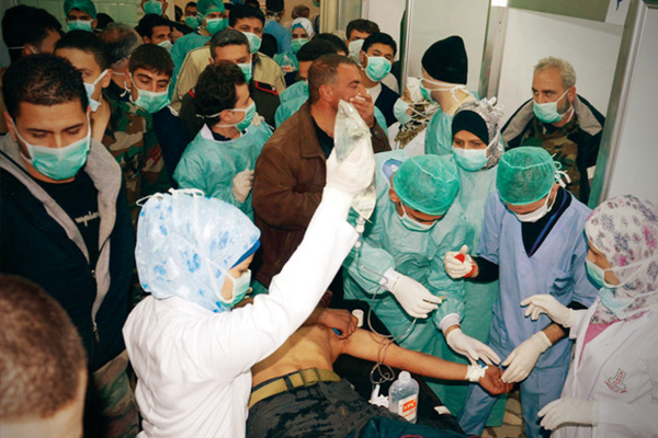 التعامل الطبي مع الغازات السامة “السارين&nbsp;والكلور”