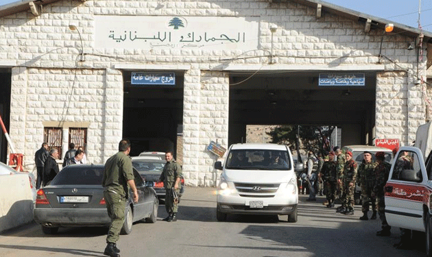 اعتباراً من يوم الاثنين.. إغلاق الحدود البرية بين لبنان&nbsp;وسوريا