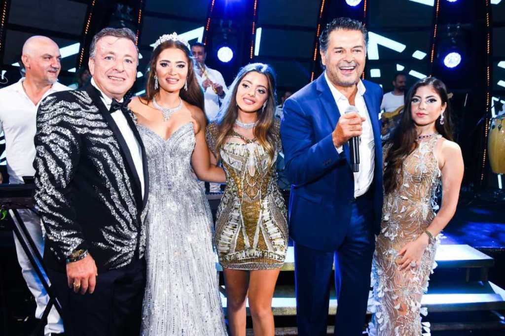 حفل زفاف باذخ هو الثاني لرجل أعمال سوري&nbsp;بمصر