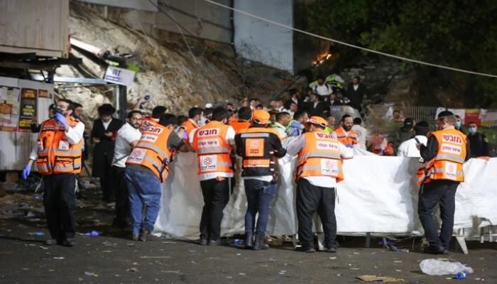 عشرات القتلى والجرحى الإسرائيليين باحتفال&nbsp;ديني