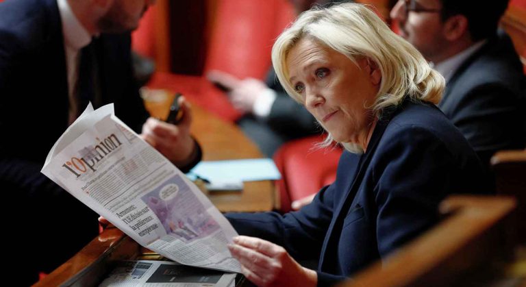 حكم بالسجن وعدم الأهلية على زعيمة اليمين المتطرف في فرنسا مارين&nbsp;لوبان؟